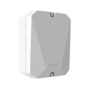 Modul de integrare wireless Ajax VHF Bridge WH, 8 iesiri, 868 MHz, RF 1800 m, alb