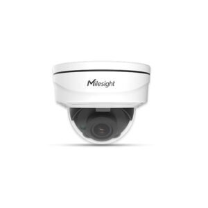 Camera supraveghere IP Dome Milesight MS-C5372-FPE, 5 MP, motorizata 2.7 – 13.5 mm, IR 50 m, microfon, slot card, PoE