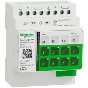 Actuator Master dimare, 2 canale SpaceLogic KNX Schneider MTN6710-0102