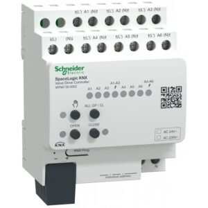 Controler actionare actuatoare termice 6 canale SpaceLogic KNX Schneider MTN6730-0002