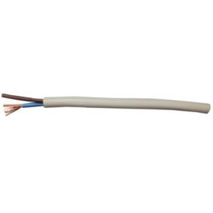Cablu electric litat (multifilar) de cupru MYYM / H05VV-F 2×2.5 / 10m