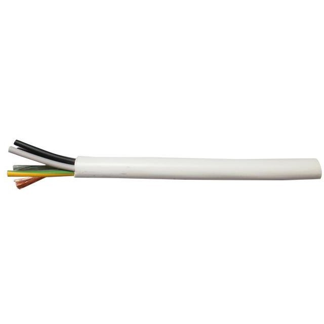 Cablu electric litat (multifilar) de cupru MYYM / H05VV-F 5×1.5 / 10m