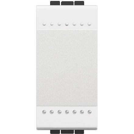 Intrerupator simplu 1M Living Light Bticino N4001N, alb
