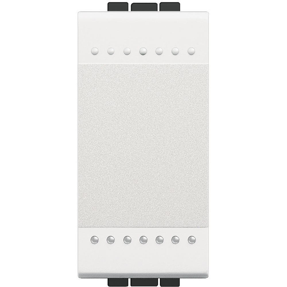 Buton prin apasare 1P NO 10A Living Light Bticino N4005A, alb