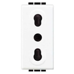 Priza 1M Living Light Bticino N4180, alb