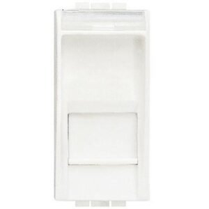 Priza date RJ45 CAT6 1 modul Living Light Bticino N4279C6, alb