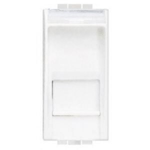 Priza date RJ45 FTP Cat 6 Living Light Bticino N4279C6F, alb