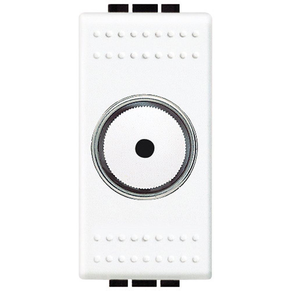 Variator rezistiv 500W+cap scara Living Light Bticino N4402N, alb
