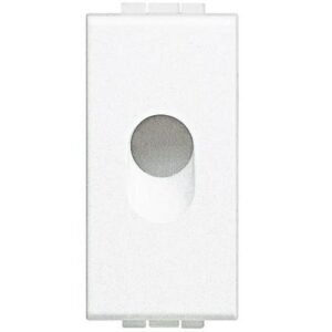 Tasta falsa cu iesire 1 modul Living Light Bticino N4953, alb