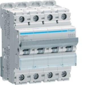 Siguranta automata Hager NCN432, 4P, 32A, 10kA, curba C
