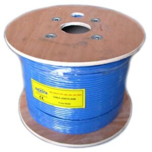 Rola 305 ml cablu U/UTP CAT6 A, 500MHz Fluke pass- blue LSNH, AWG23 cupru nextraCOM – XTUTP6A-LSZH