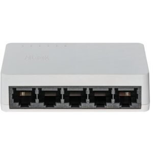 Switch Hikvision HiLook NS-0105D 5 Porturi Fast Ethernet, Desktop, Plug & Play