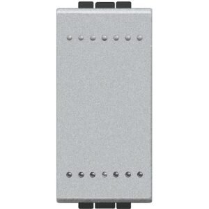 Intrerupator simplu 1 modul Living Light Bticino NT4001A, argintiu