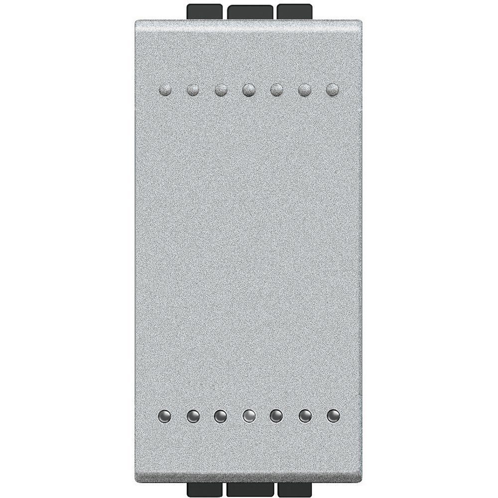 Intrerupator simplu 1 modul Living Light Bticino NT4001N, argintiu