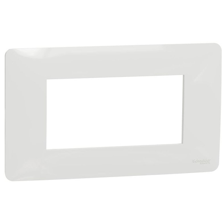 Rama ornament 4M Schneider Noua Unica NU210418, alb