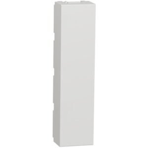 Tasta falsa 1/2 module Schneider Noua Unica NU986418, alb
