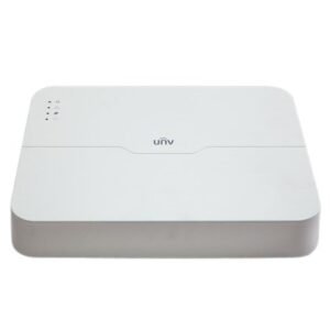 NVR 8 canale Uniview NVR301-08LS3-P8, 4K, 8 canale 8MP + 8 porturi PoE, compresie H.265 Ultra
