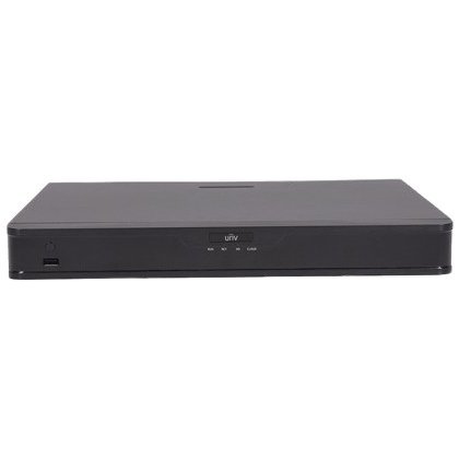 NVR 16 canale seria Easy Uniview NVR302-16E2-P16, 4K, 16 canale 12MP + 16 porturi PoE, VCA, H.265 Ultra