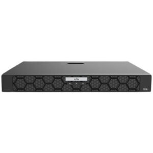 NVR 16 canale Uniview NVR502-16B, 4K, 16MP, 2xSATA, Alarma I/O, VCA