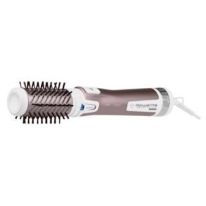 Perie rotativă Rowenta Brush Activ’ Premium Care CF9540  1000W  2 trepte  2 viteze  ionizare  2 perii  Cashmere Keratin   înveliş ceramic  roz