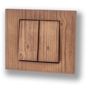 Comutator ST Grano Ovivo OV00342, 10A, 250V, IP20, woods masiv