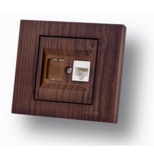 Priza Date (CAT6) ST Grano Ovivo OV00405, 10A, 250V, IP20, Woods nuc