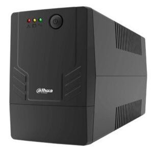UPS 600 VA/360 W Dahua PFM3350-600, cu stabilizare digitala a tensiunii, 1x 7 Ah, protectie la scurtcircuit si suprasarcina, 2 prize schuko