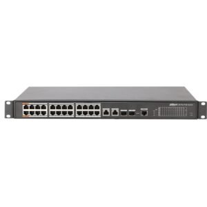 Switch 24+4 porturi Ethernet industrial Dahua PFS4226-24ET-360-V3
