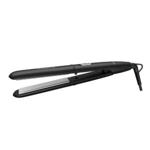 Placă de păr Rowenta Express Style SF1810F0  înveliș Ceramic Tourmaline  2 trepte de temperatură  negru & argintiu