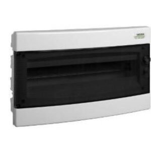 Cofret de distributie din plastic, montare incastrata , usa transparenta, IP40, 1 rand, 18 module Noark PNF 18T ( 101513 )