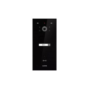 Videointerfon de exterior Electra VPH.01F03.ELBTL, 1 familie, negru, montaj ingropat