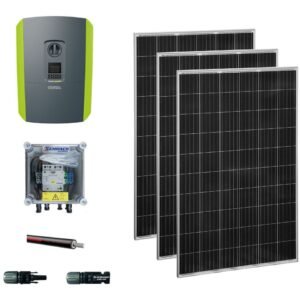 Kit sistem fotovoltaic PVSet 3kW , Kostal 3kW, 8modules PV, cabluri, suporti Schrack PVS31210–