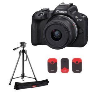 Canon EOS R50 cu Obiectiv RF-S 18-45mm Kit creator continut – Default Title