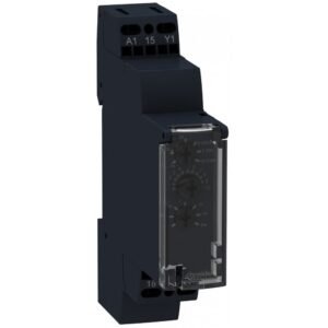 Releu de temporizare 10 Functii 8A, 1CO, 0.1s..100h 12…240V AC DCSchneider RE17RMMW