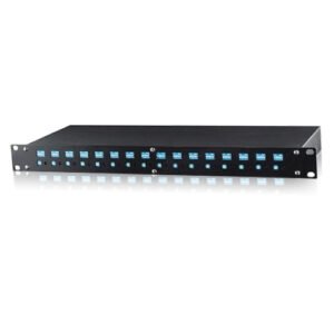 RECEPTOR VIDEO BALUN CU 16 CANALE SI MONTURA RACK TPA 016H