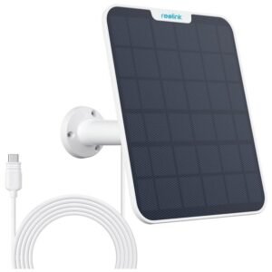 Panou solar pentru camere Reolink, cablu 4 m, mufa USB-C, 12 W REOLINK SOLAR PANEL 3