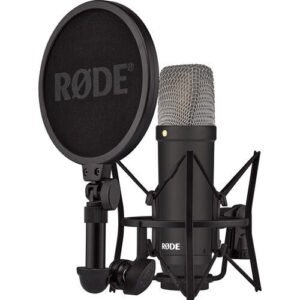 Rode NT1 Signature Series Microfon condensator cu diafragma mare (negru) – Default Title