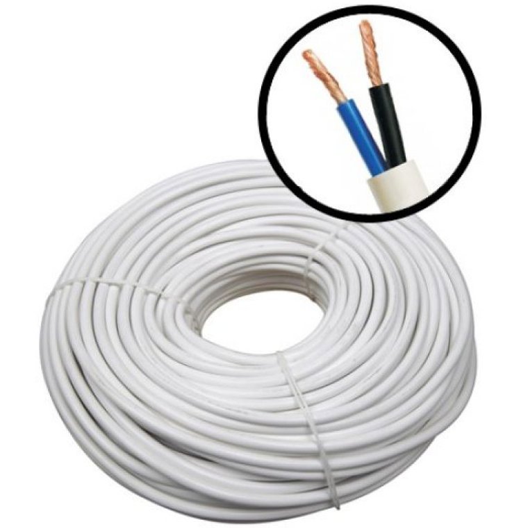 Rola 100m cablu electric litat (multifilar) de cupru MYYM / H05VV-F 2×0.5