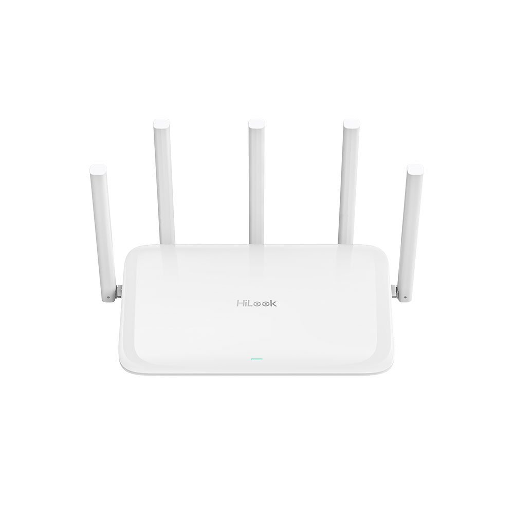Router wireless WiFi 6 Dual Gigabit Hikvision HiLook AX3000 WR-AX30, 4 porturi, 3000 Mbps, Dual Band 2.4GHz / 5GHz