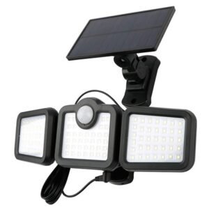 Lampa LED cu incarcare solara si senzor de miscare 10W 6000K Forever Light RTV100325