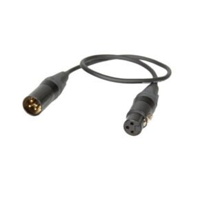 Rycote cablu microfon 40cm XLR-3F/3M – Default Title