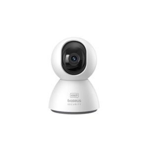 Camera supraveghere interior wireless WiFi Baseus P1, 4 MP, 8x zoom, IR, microfon si difuzor, slot card, auto tracking