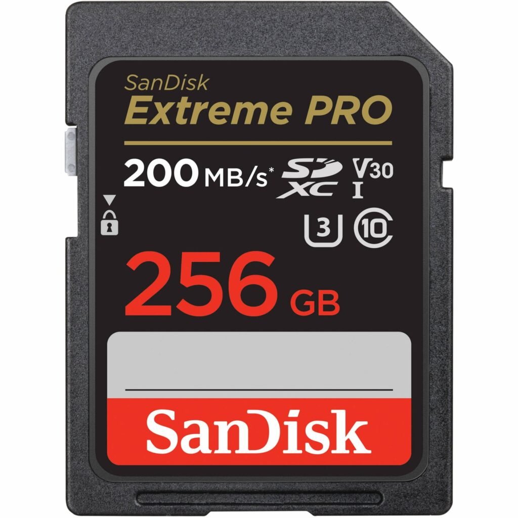 Sandisk Card memorie 256GB de 200MB/s UHS-I SDXC (produs original) – Default Title