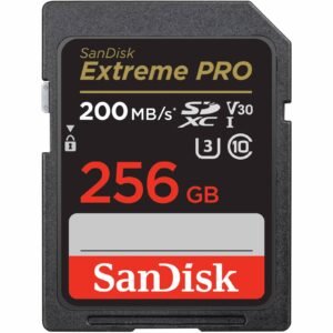 Sandisk Card memorie 256GB de 200MB/s UHS-I SDXC (produs original) – Default Title