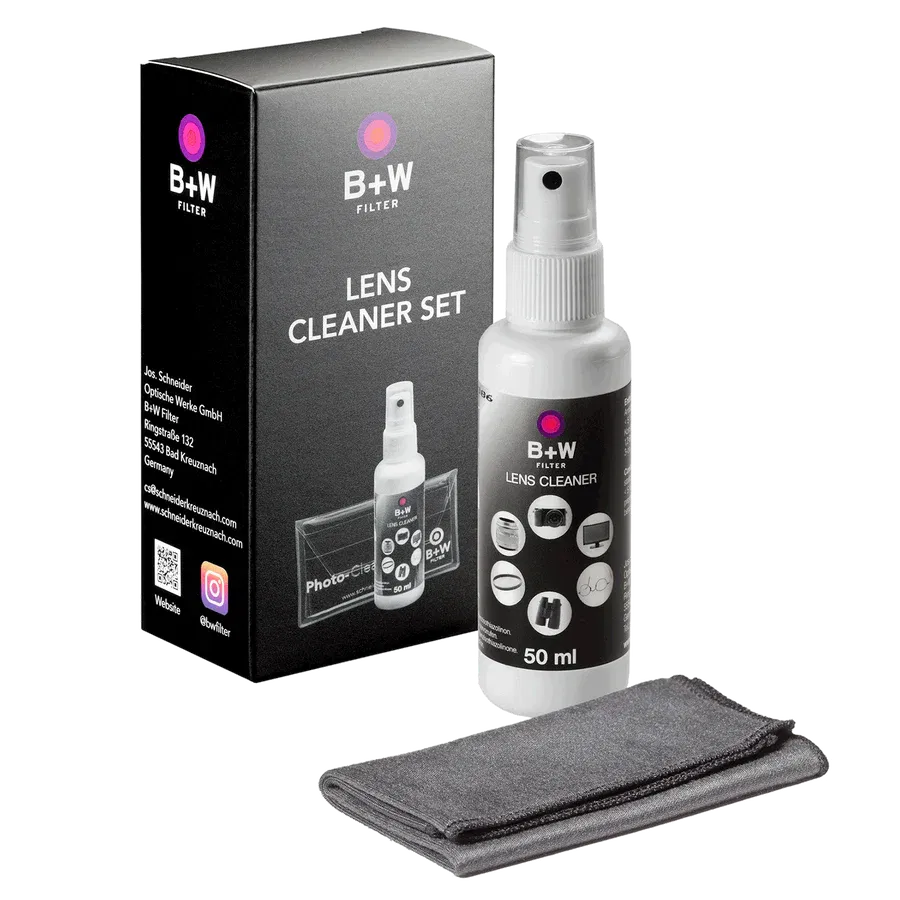 Schneider B+W Kit solutie de curatare + microfibra – Default Title