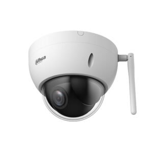 Camera supraveghere IP Dome PTZ Dahua Starlight SD22404DB-GNY-W, 4 MP, 2.8 – 12 mm, WiFi, slot card, suport detectie faciala, zoom optic 4x