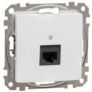 Priza date RJ45 Cat6 UTP Schneider Sedna Design SDD111461, alb