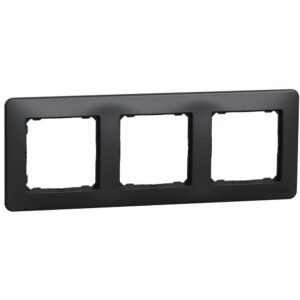 Rama tripla, Schneider, SDD314803, Sedna Design, antracit