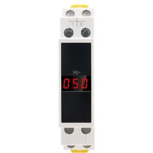 Frecventmetru digital monofazic Sinotimer pentru sina tablou DIN, SDM011HZ