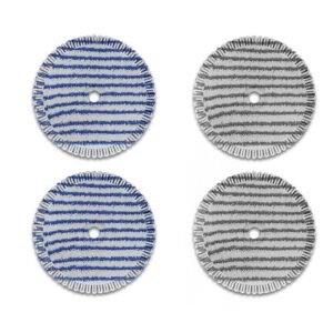 Kit 4 mopuri din microfibra Rowenta ZR009503  compatibil cu capul de aspirare AeroSpin Head al aspiratorului vertical Rowenta X-Force Flex 12.60 NEO s